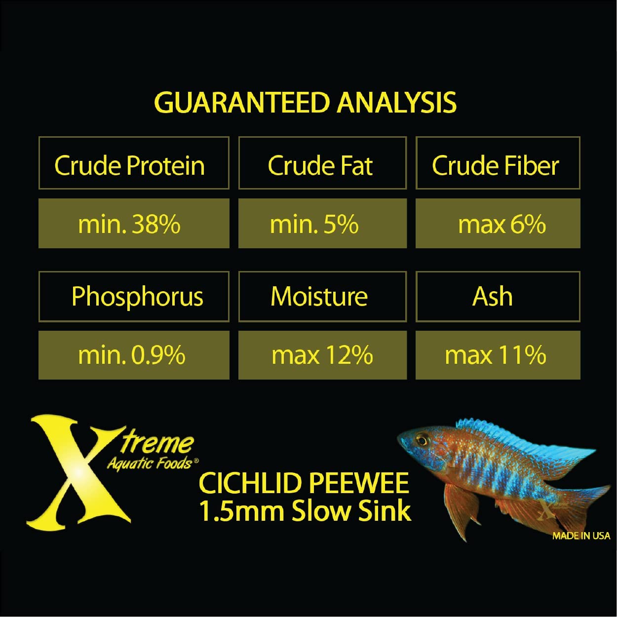 (Xtreme Aquatic Foods) Cichlid PeeWee™