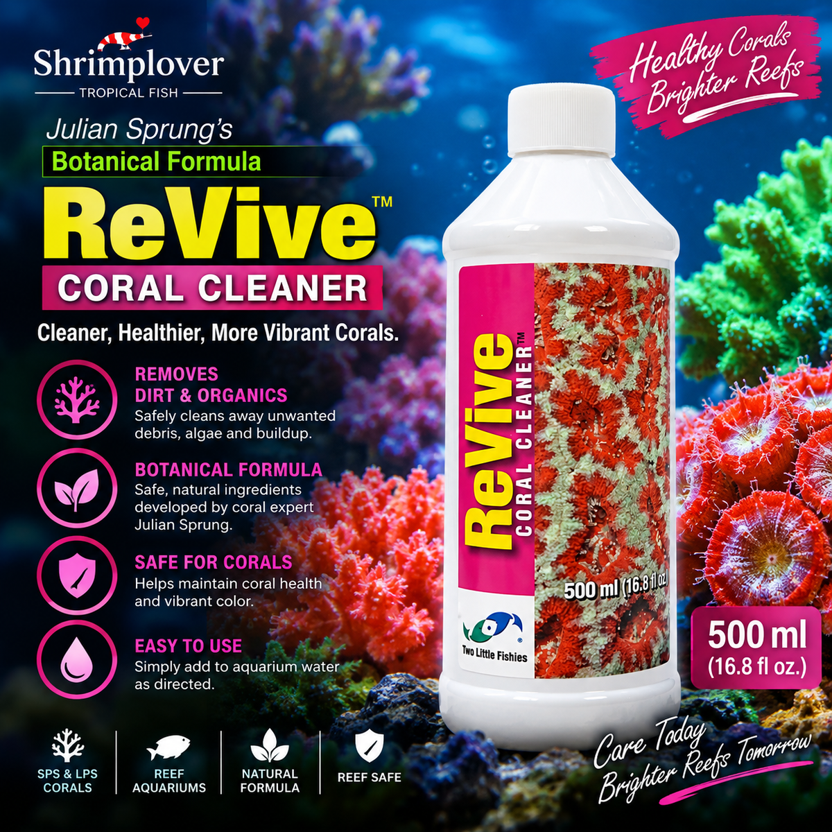 ReVive Coral Cleaner - 500ml / 16.8 fl oz