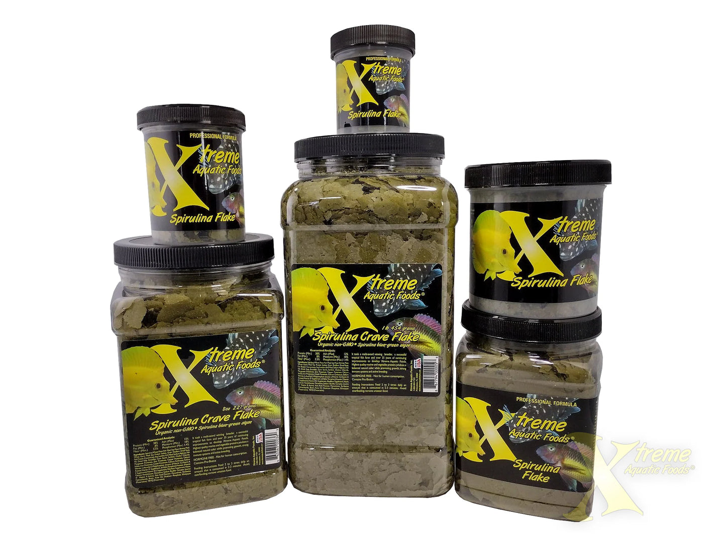 (Xtreme Aquatic Foods) Spirulina Flakes