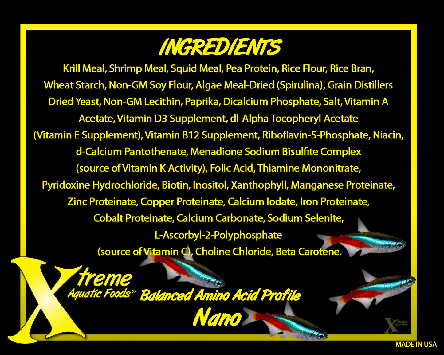 (Xtreme Aquatic Foods) Nano ™