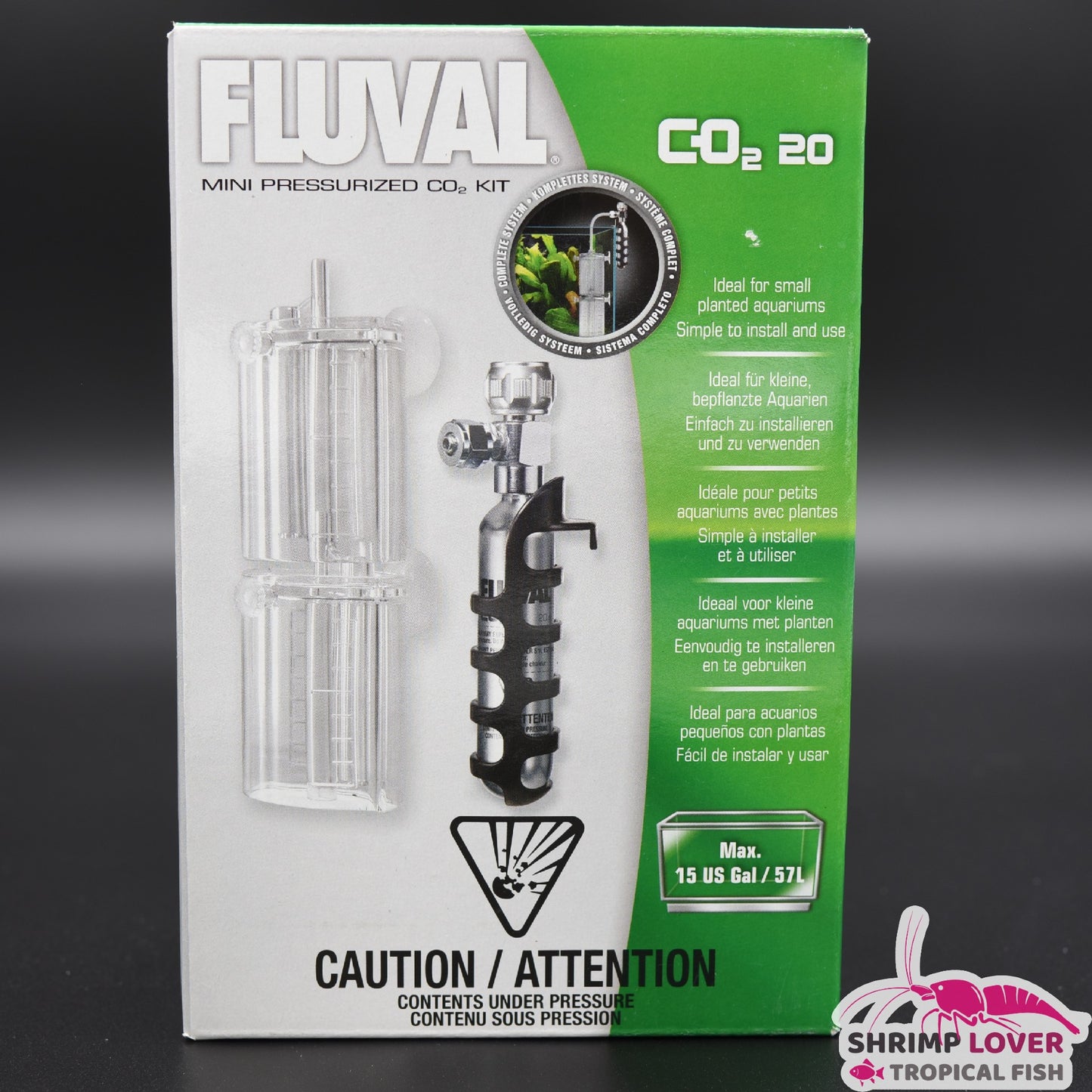 Fluval Mini Pressurized CO2 Kit