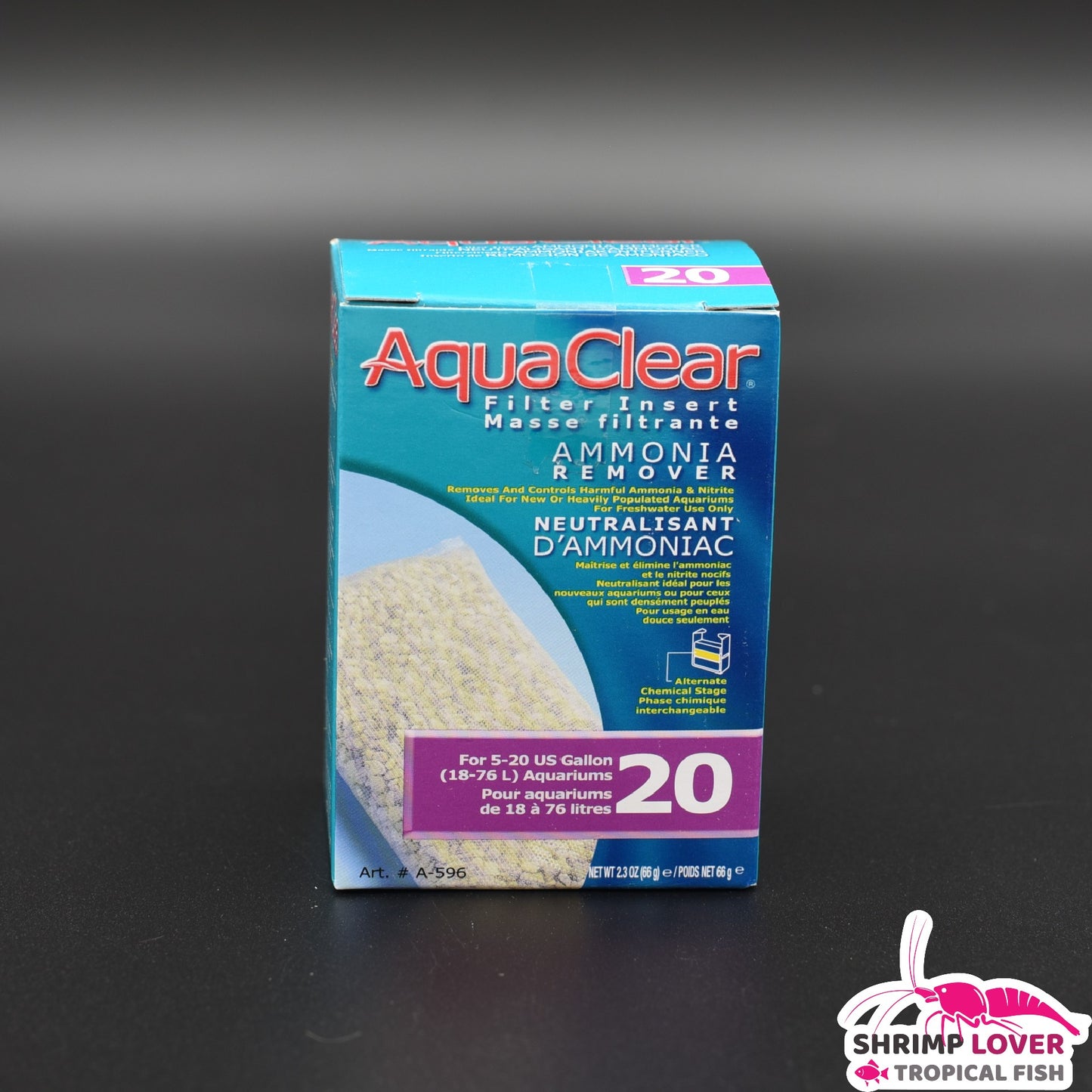 AquaClear 20 Ammonia Remover Filter Insert - 66 g (2.3 oz)