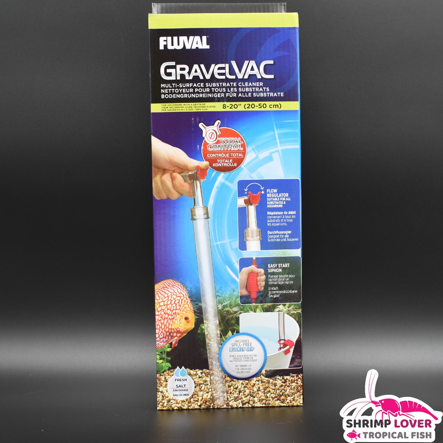 Fluval Gravel Vac Multi-Substrate Cleaner - Small / Medium