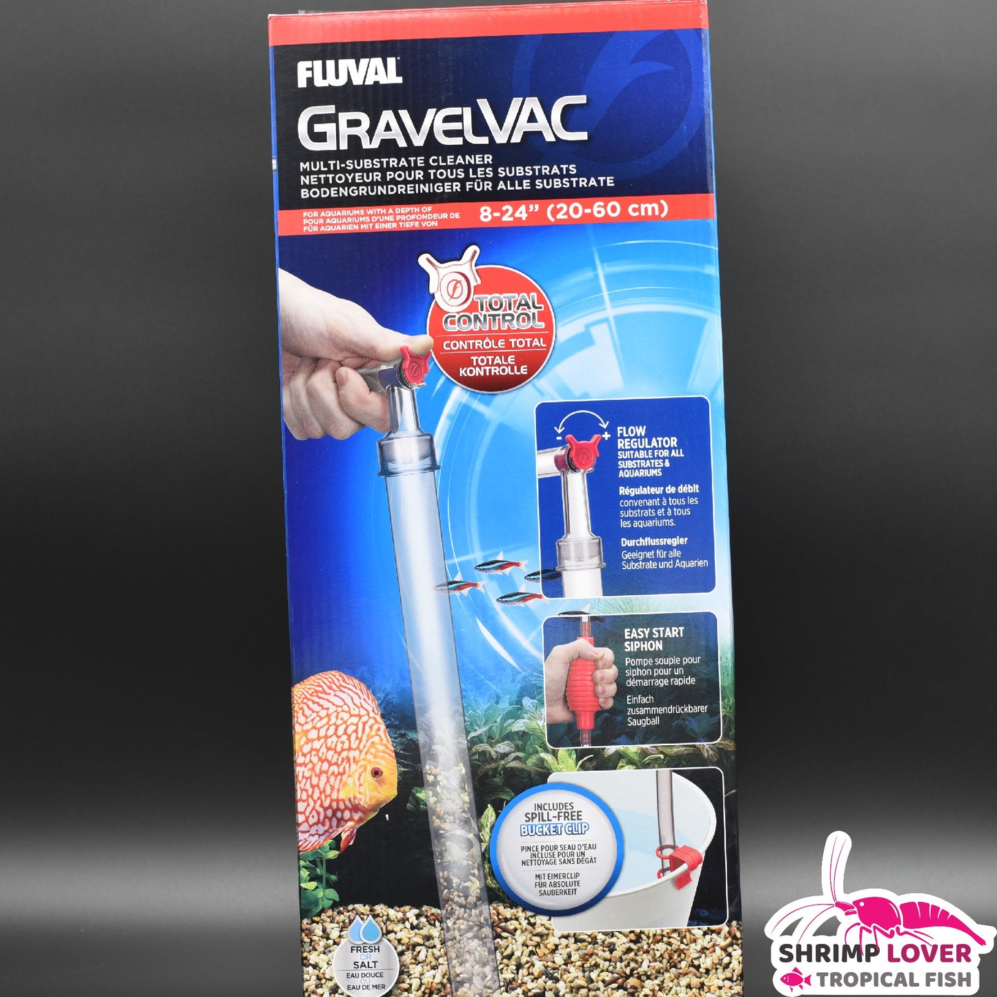 Fluval Gravel Vac Multi-Substrate Cleaner - Medium / Large