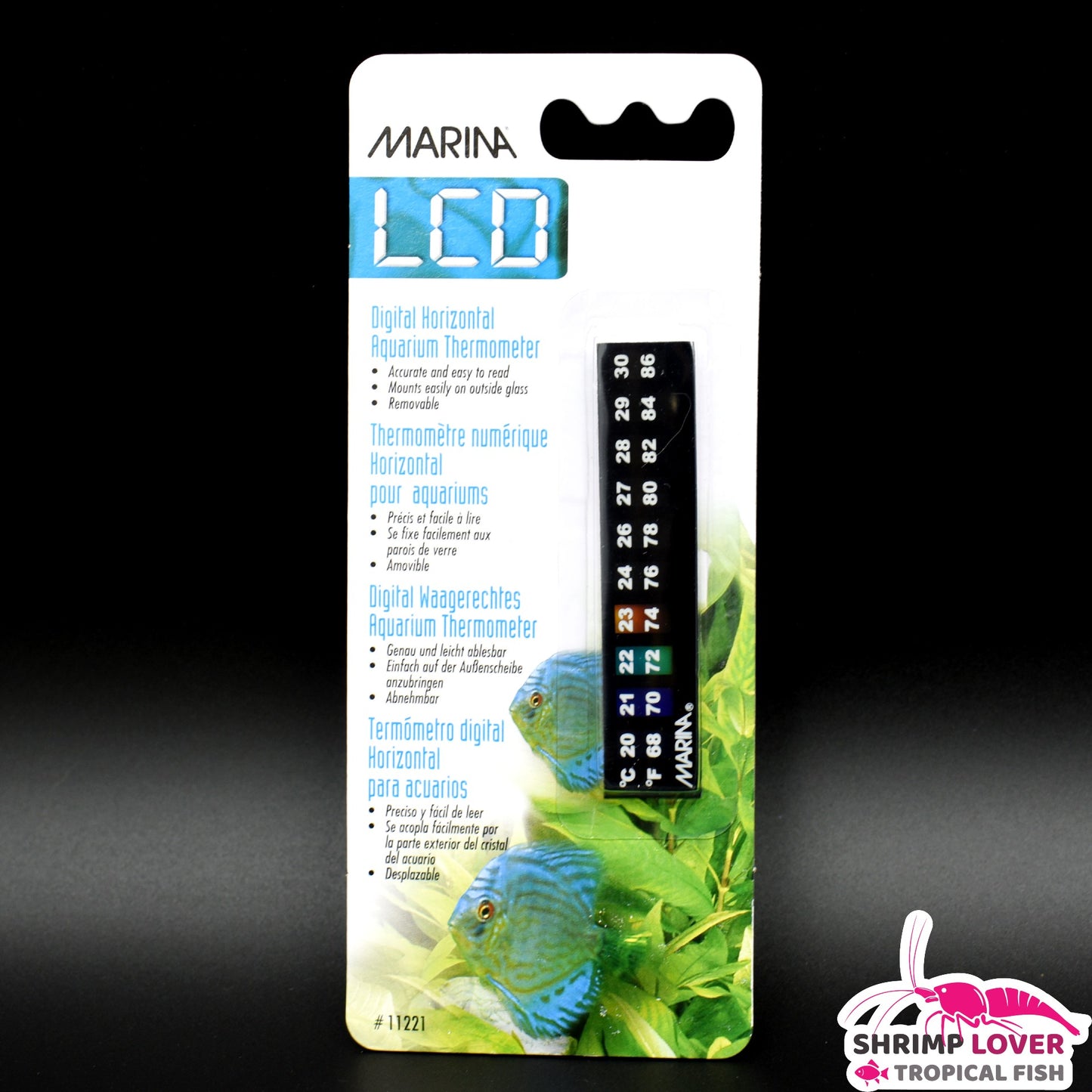 Marina Digital Horizontal Thermometer