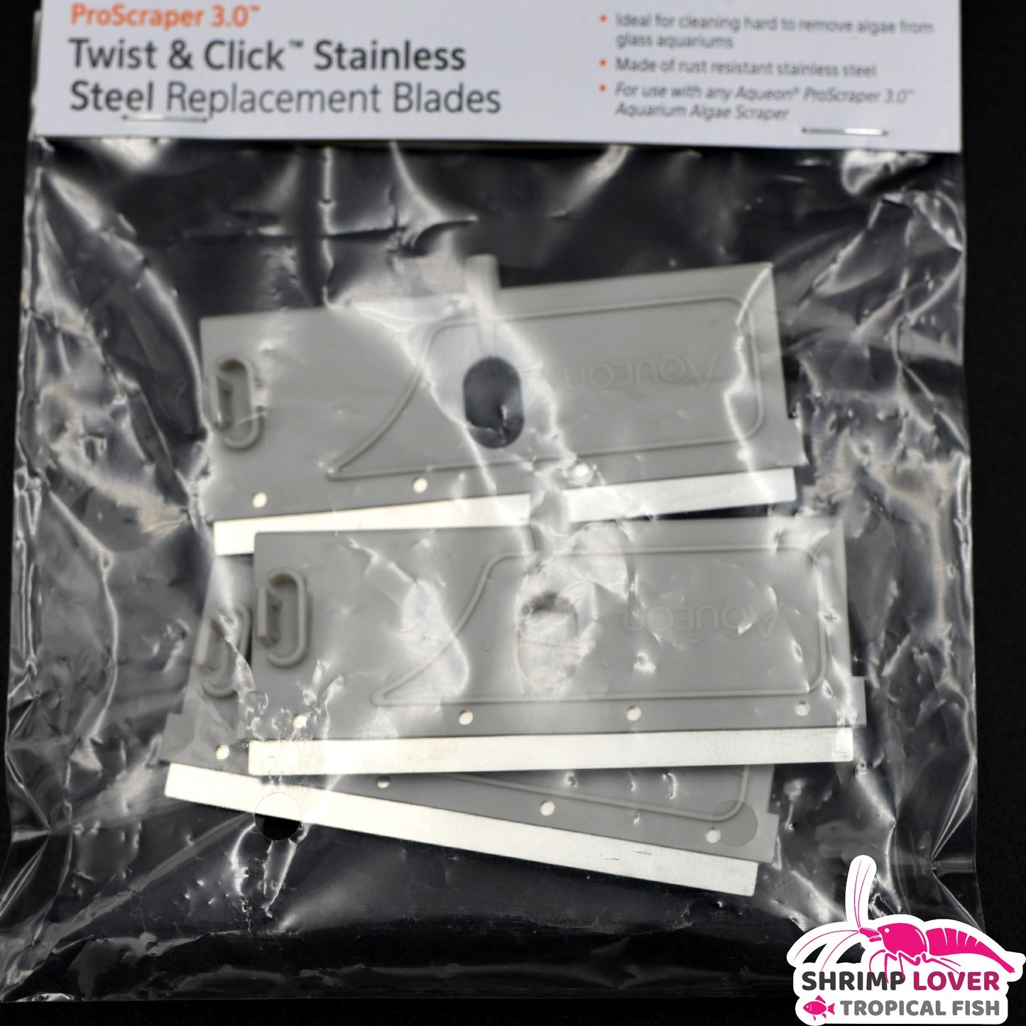 Twist & Click Stainless Steel Replacement Blades