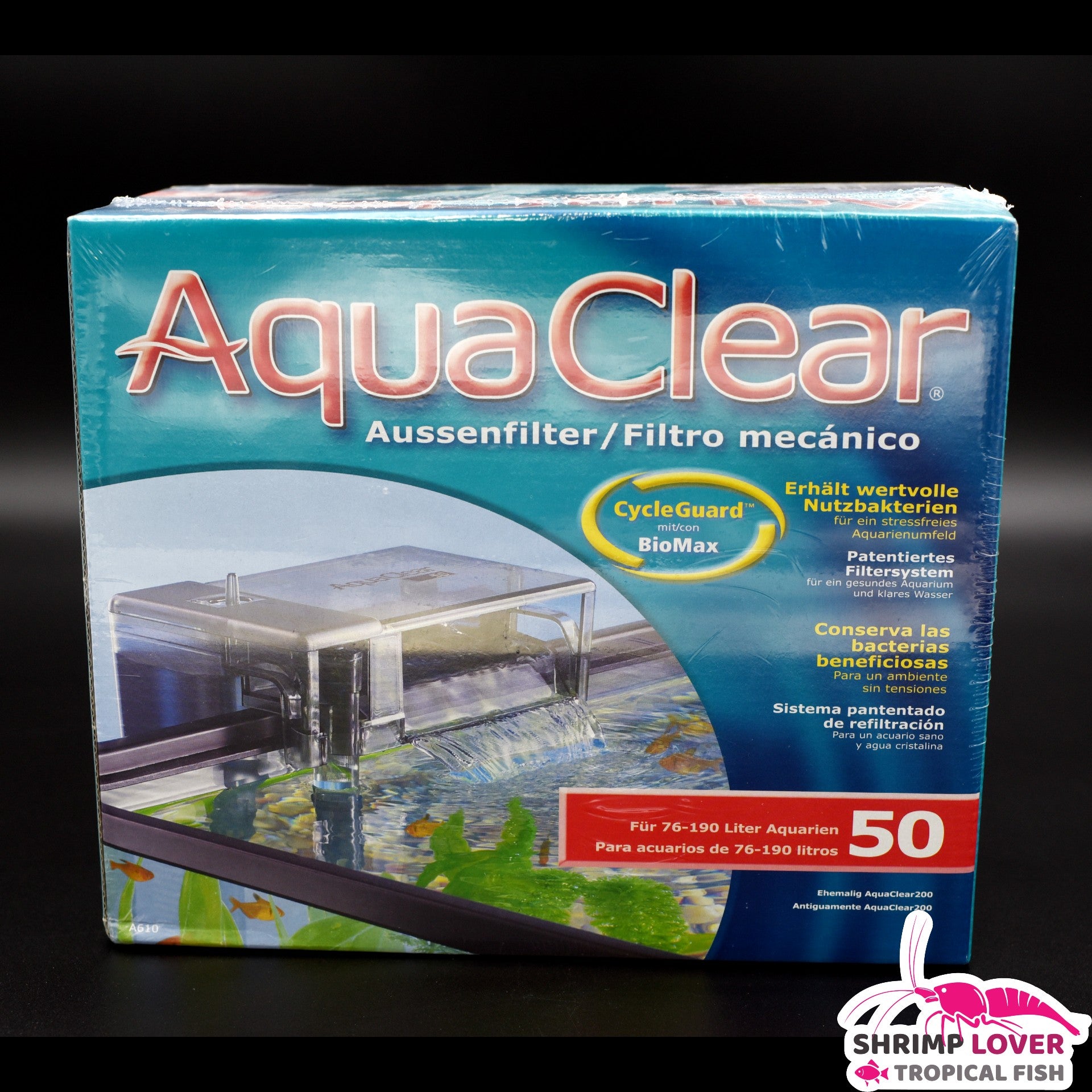 Aqua Clear 50 â Shrimp Lover & Tropical Fish