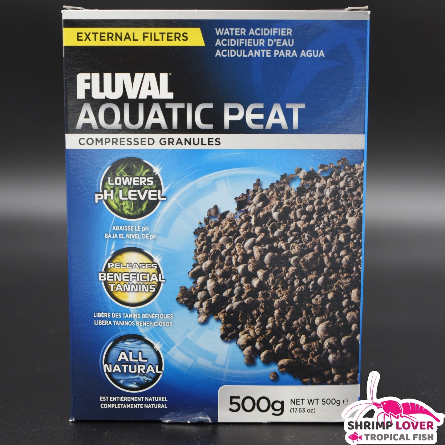 Fluval Aquatic Peat Granules - 500 g (17.63 oz)