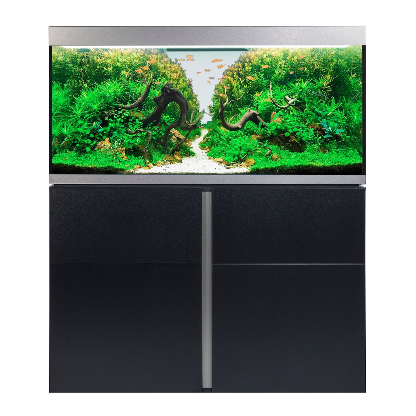 Fluval Siena Aquarium Kit - Black - 332 L (88 US gal) (Pre-Order Only) (Free Delivery to your Driveway available within 10km from store)