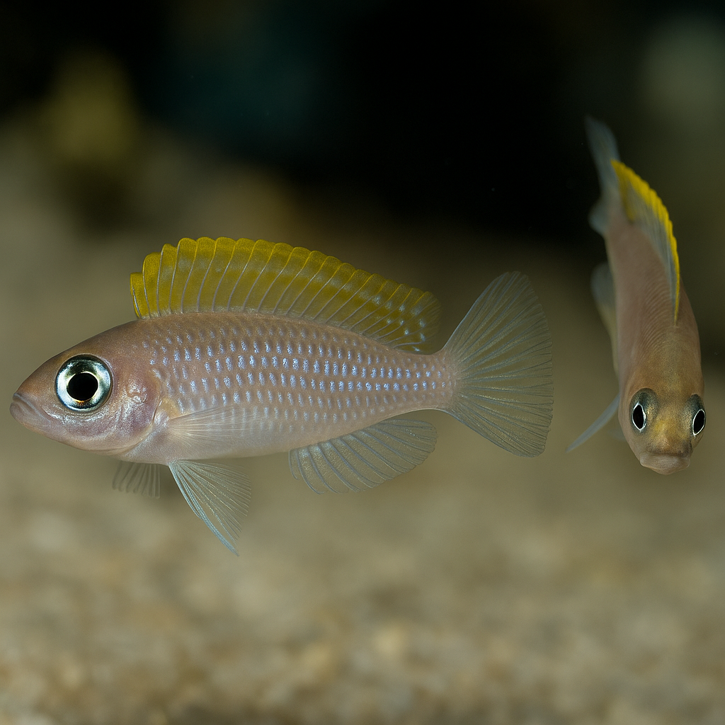 Orange Fin Cichlid - Neolamprologus caudopunctatus