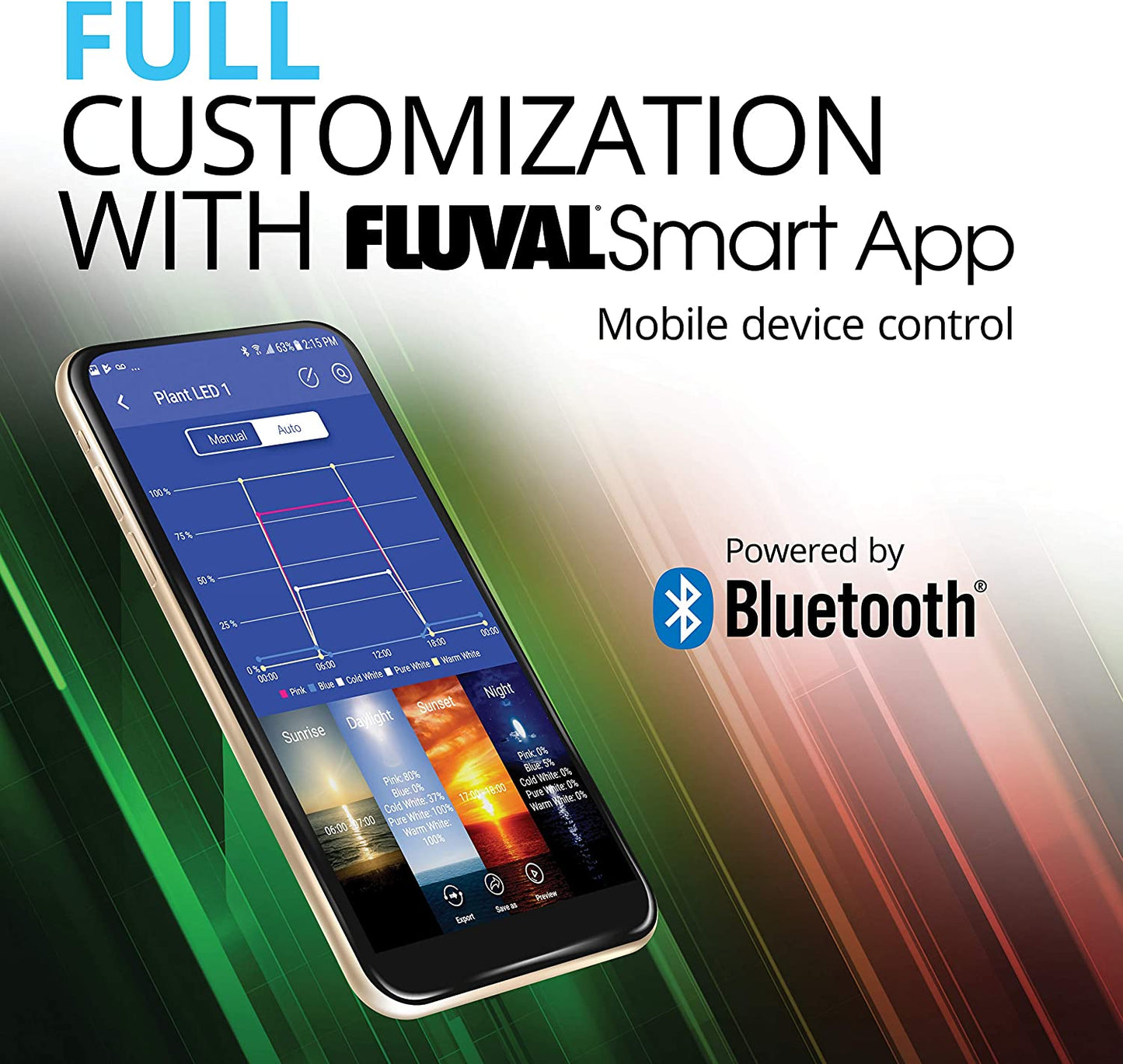Fluval Plant Nano LED with Bluetooth - 15 W