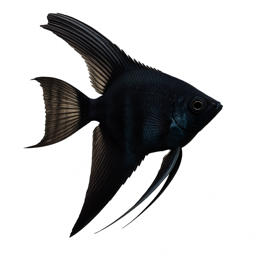 Black Angelfish  Medium Size