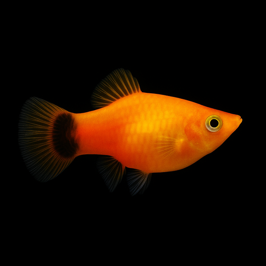 Platy, Neon Sunburst (Mickey Mouse) /  (Xiphophorus variatus)