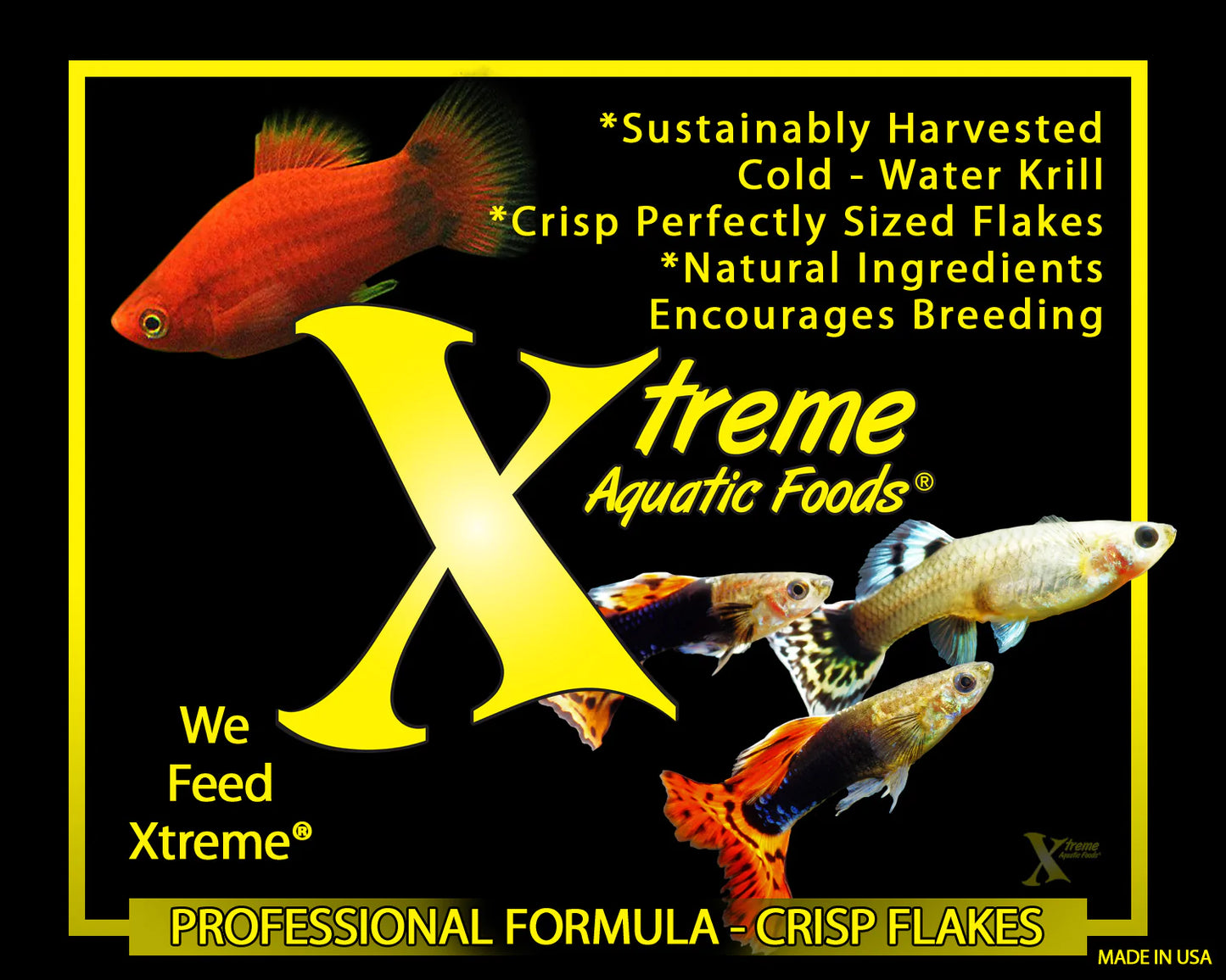 (Xtreme Aquatic Foods) Krill Flakes