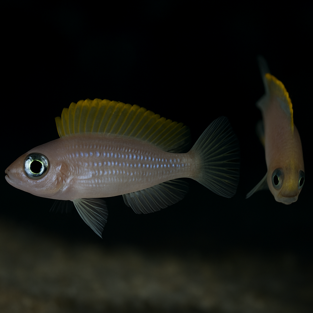 Orange Fin Cichlid - Neolamprologus caudopunctatus