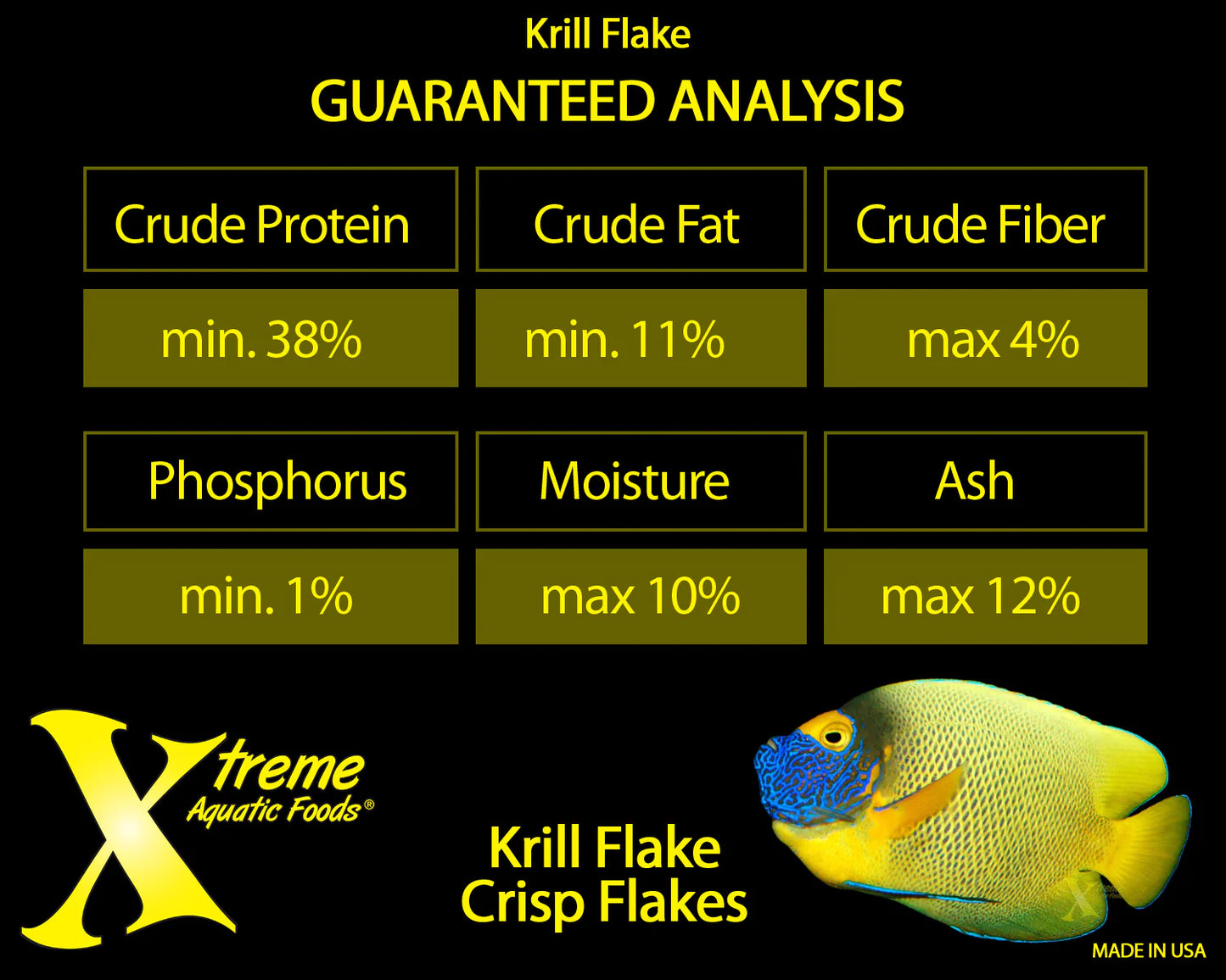 (Xtreme Aquatic Foods) Krill Flakes