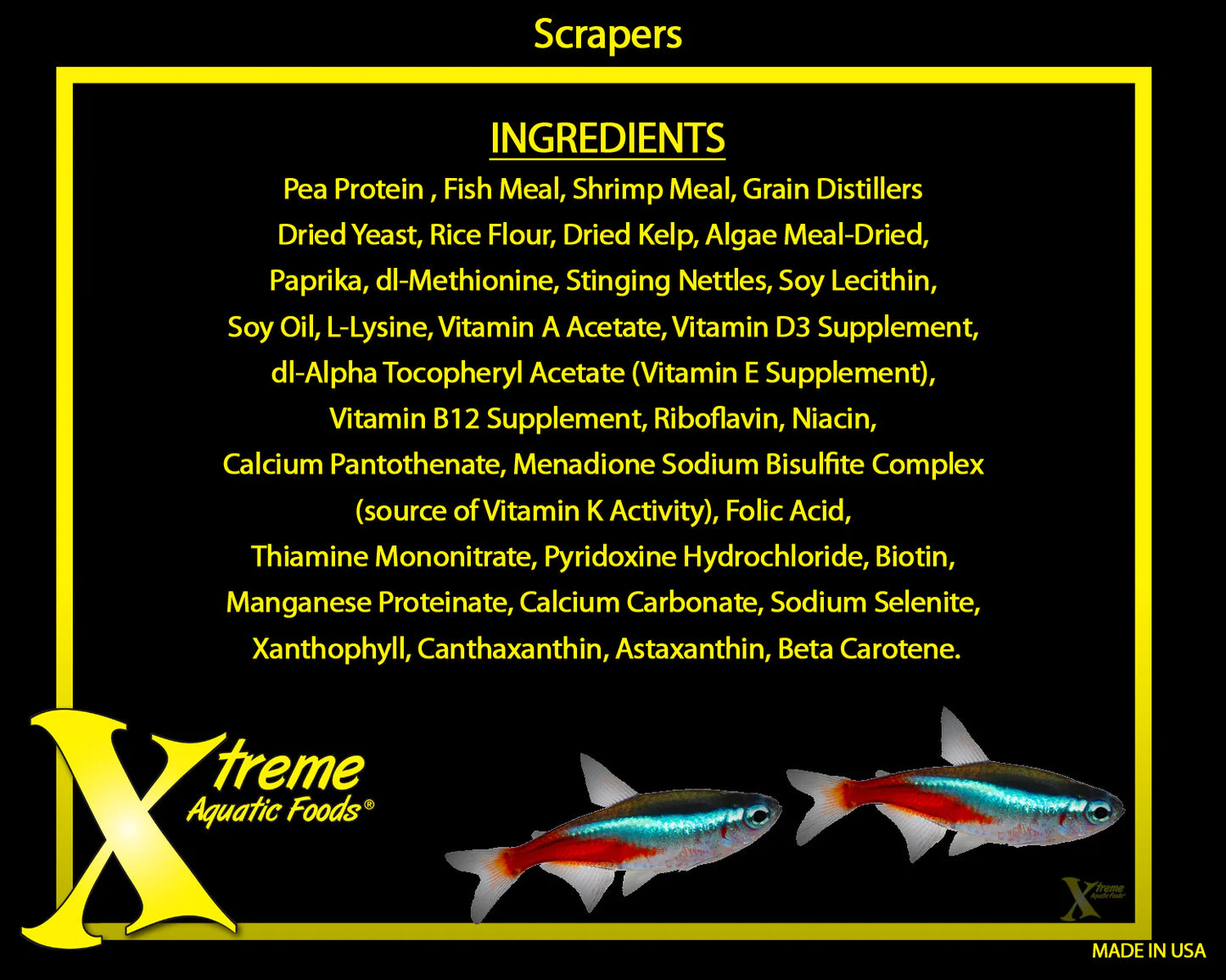 (Xtreme Aquatic Foods) Scrapers™