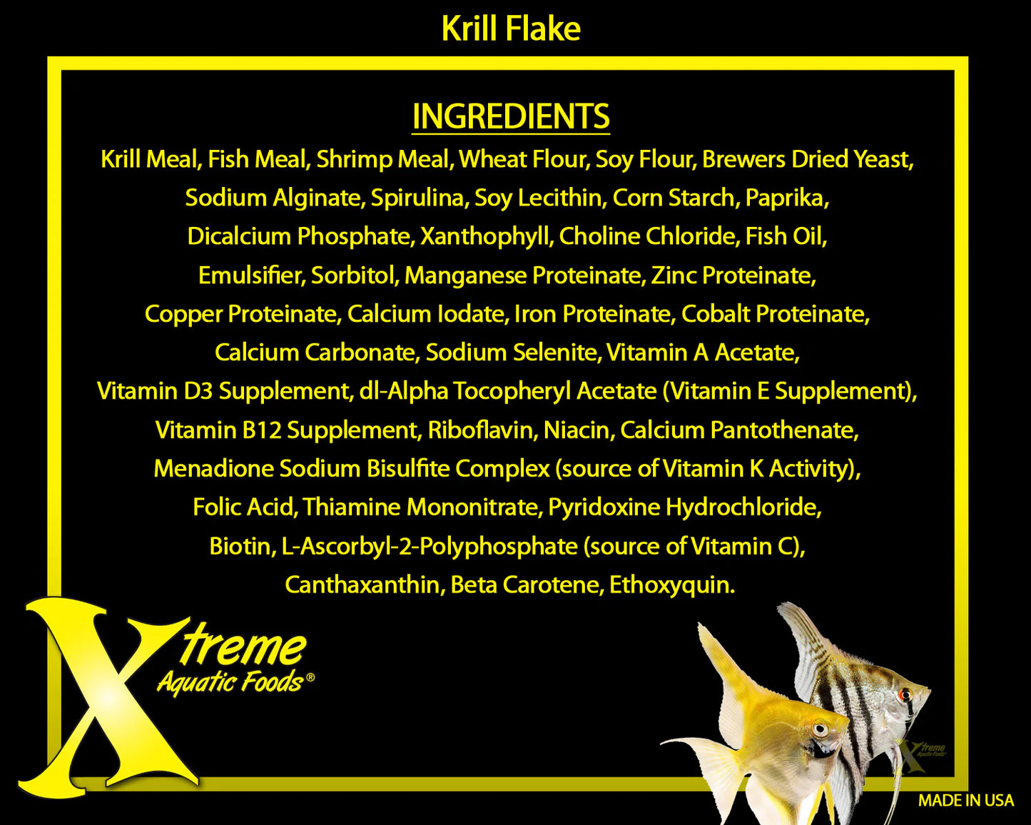 (Xtreme Aquatic Foods) Krill Flakes