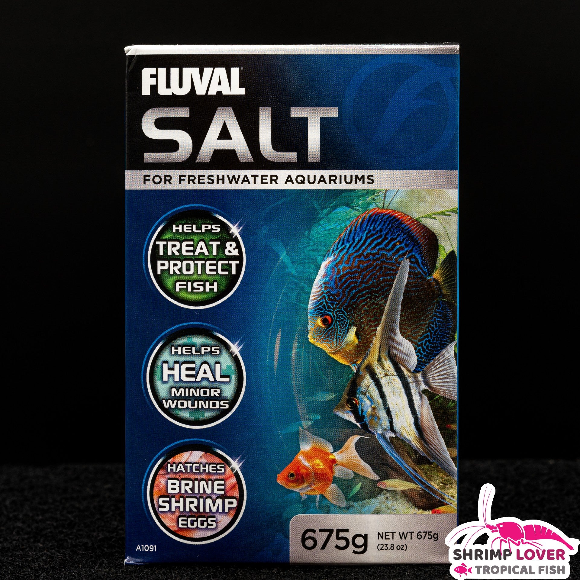 675grams Fluval Aquarium Salt - 675 g (23.8 oz) – Shrimp Lover & Tropical Fish