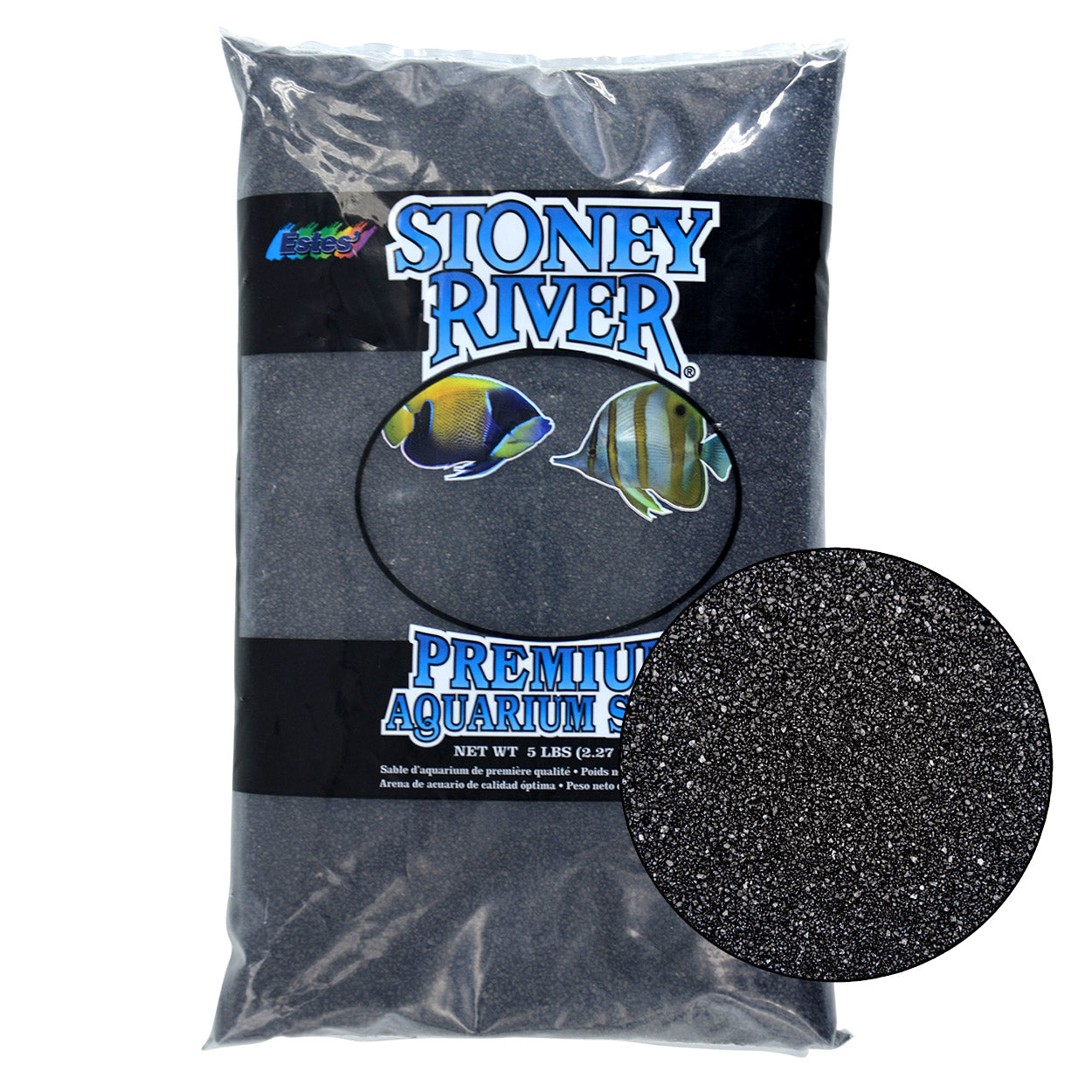 Stoney River Black Marine Sand 5lbs