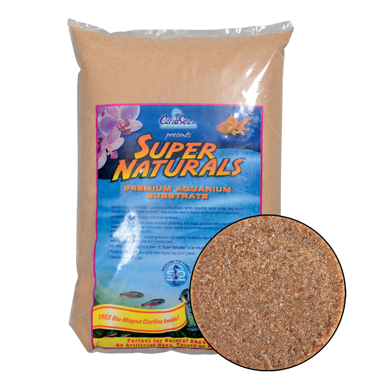 Sunset Gold Sand Substrate - 5lbs