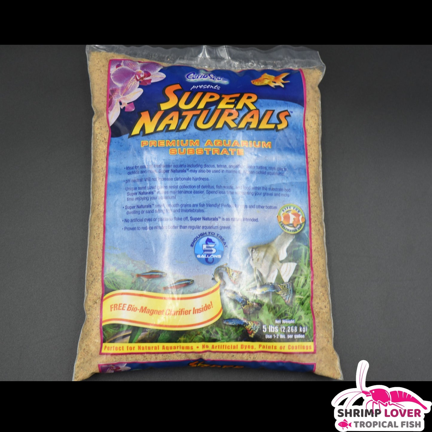 Sunset Gold Sand Substrate - 5lbs