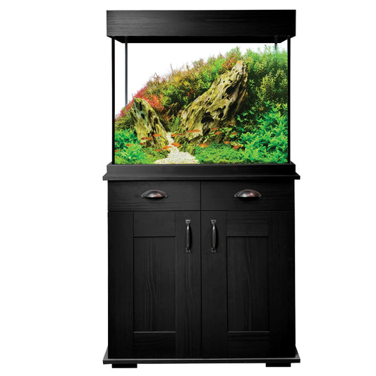 Shaker Aquarium Set, 44 US Gal / 168 L, Black Oak (Pre-order only ) (Free Delivery to your Driveway available within 10km from store)