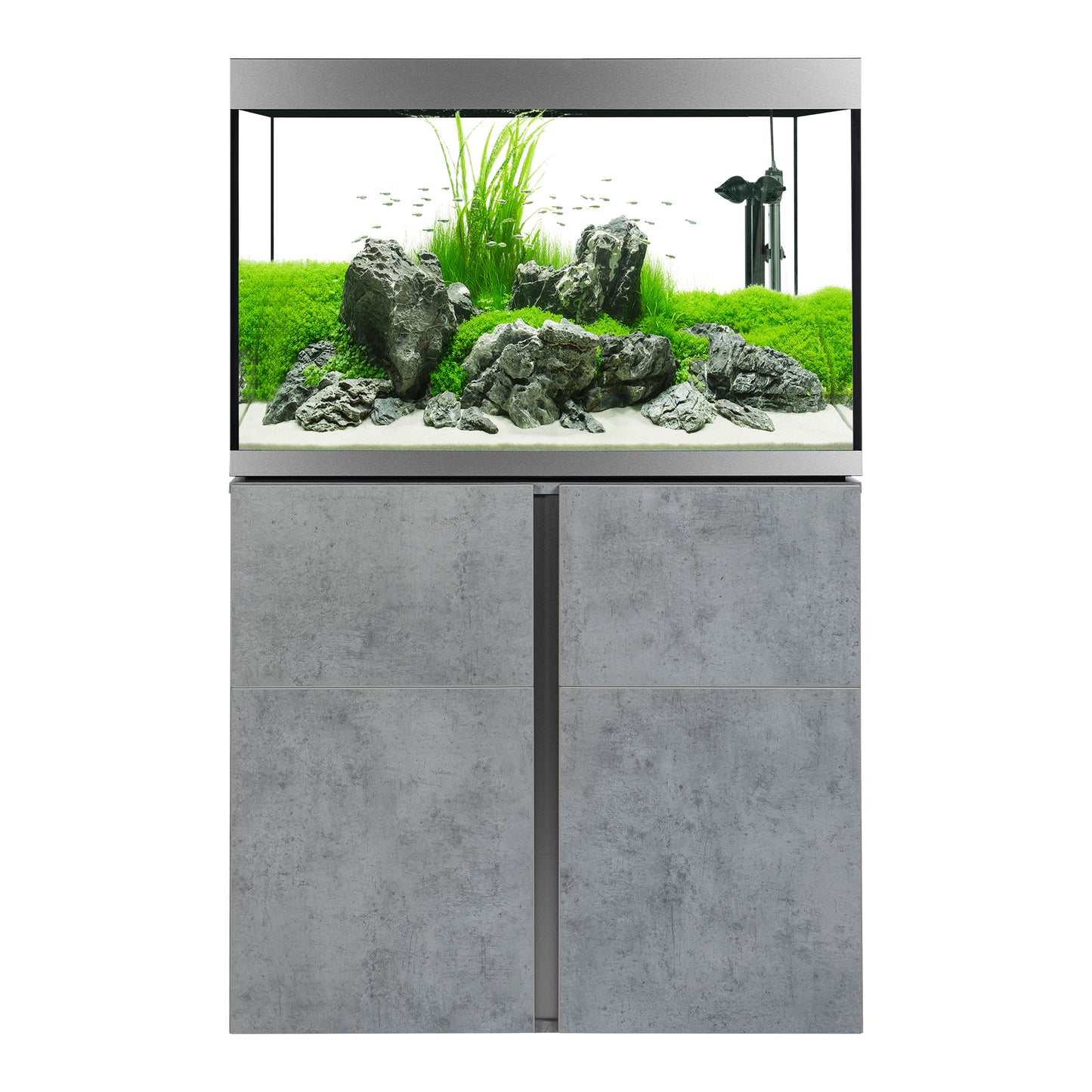 Fluval Siena Aquarium Kit - Chicago Concrete - 272 L (72 US gal) (Pre-Order Only) (Free Delivery to your Driveway available within 10km from store)