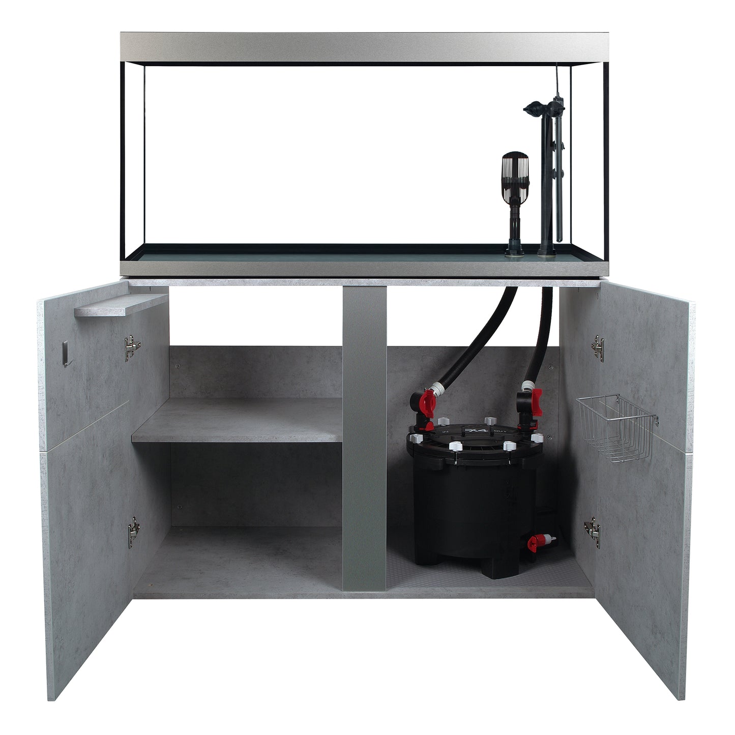 Fluval Siena Aquarium Kit - Chicago Concrete - 332 L (88 US gal) (Pre-order only) (Free Delivery to your Driveway available within 10km from store)