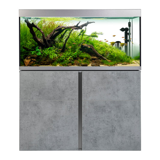 Fluval Siena Aquarium Kit - Chicago Concrete - 332 L (88 US gal) (Pre-order only) (Free Delivery to your Driveway available within 10km from store)