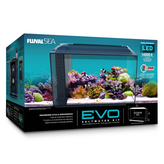 Fluval Sea EVO Aquarium Kit - 52 L (13.5 US gal) (Pre-Order Only) (Free Delivery to your Driveway available within 10km from store)