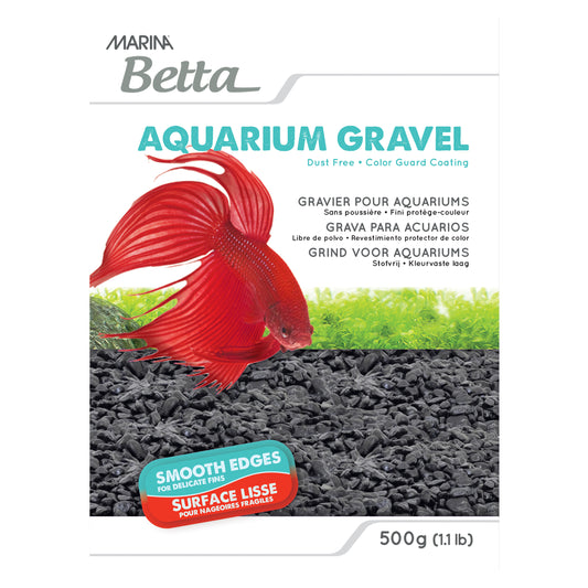 Marina Betta Black Epoxy Gravel - 240 g (8.5 oz)